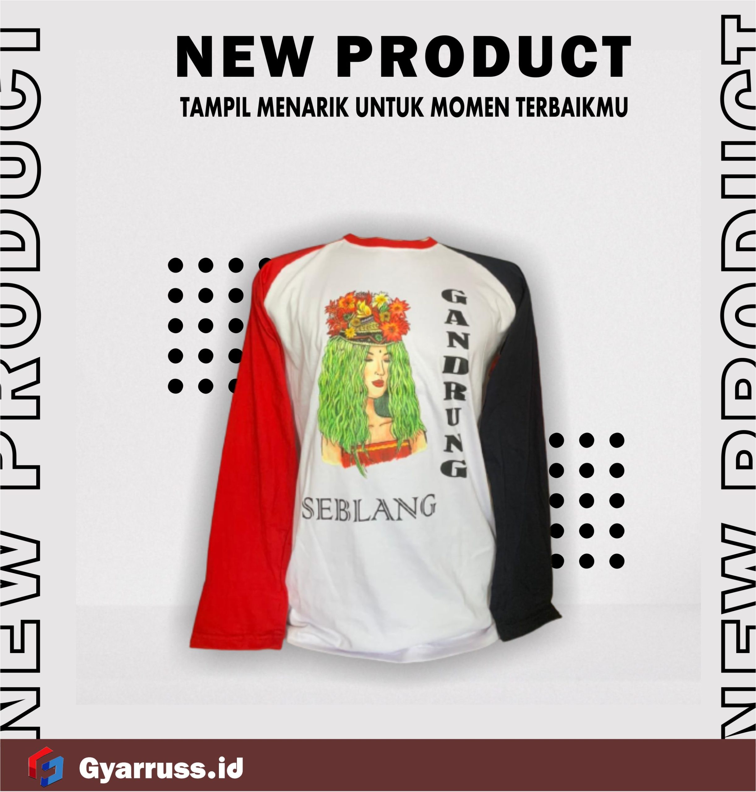 Kaos Khas Banyuwangi | Kaos Gandrung Seblang