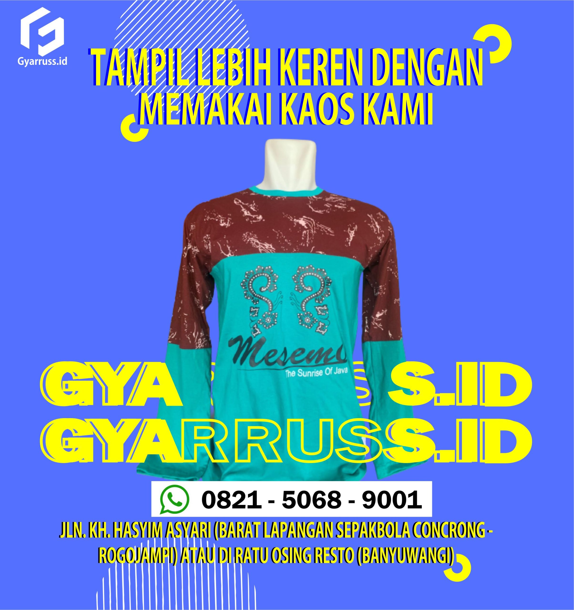 KAOS KHAS BANYUWANGI | MESEMO THE SUNRISE OF JAVA