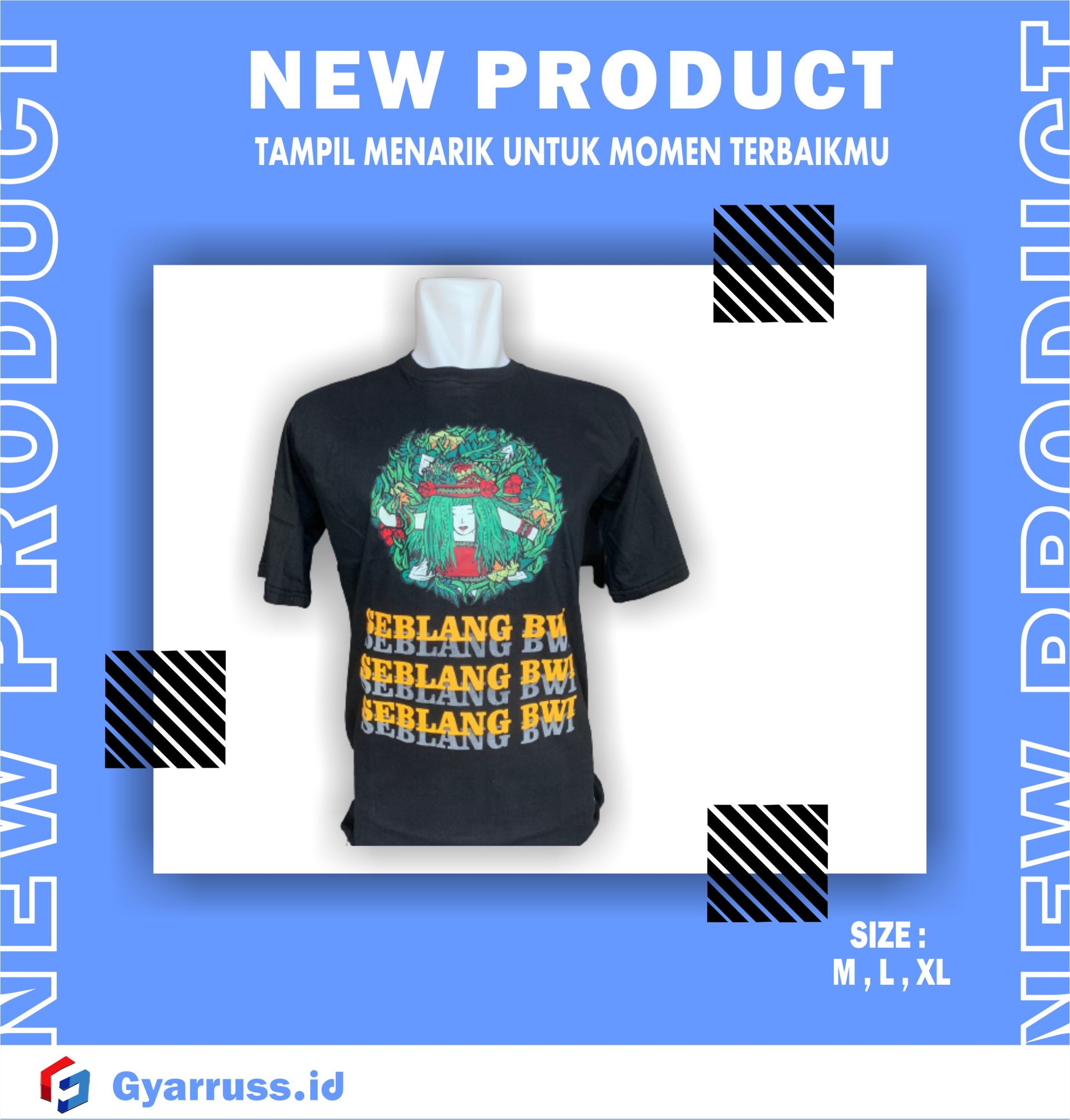 KAOS KHAS BANYUWANGI | KAOS SEBLANG BANYUWANGI