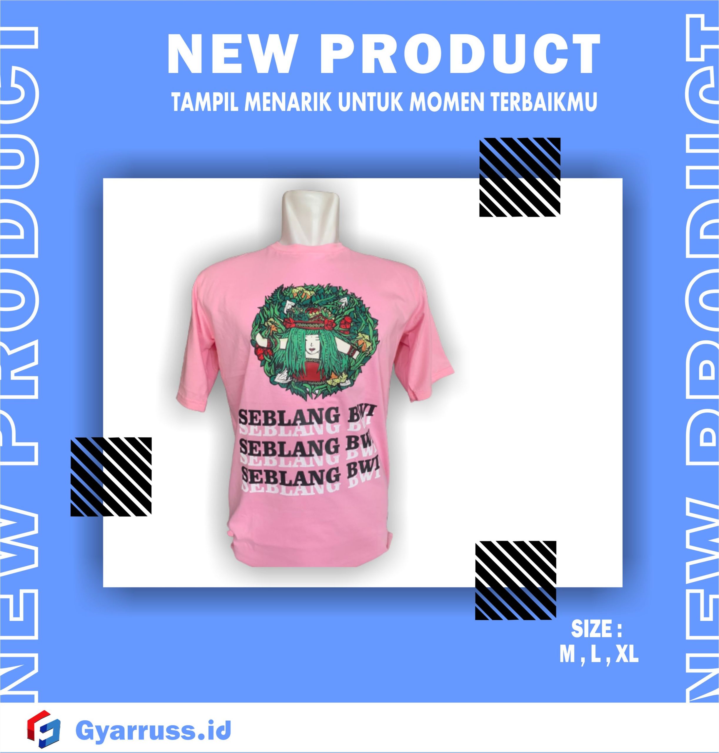 KAOS KHAS BANYUWANGI | KAOS SEBLANG BWI